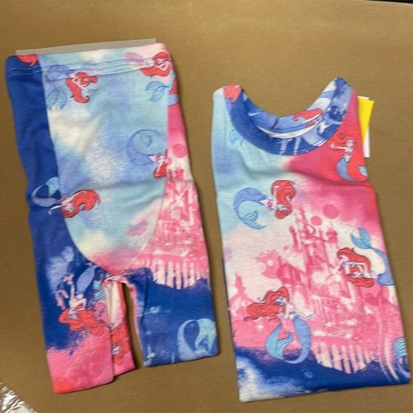 Disney Other - Disney the little mermaid 2 pc pajama set